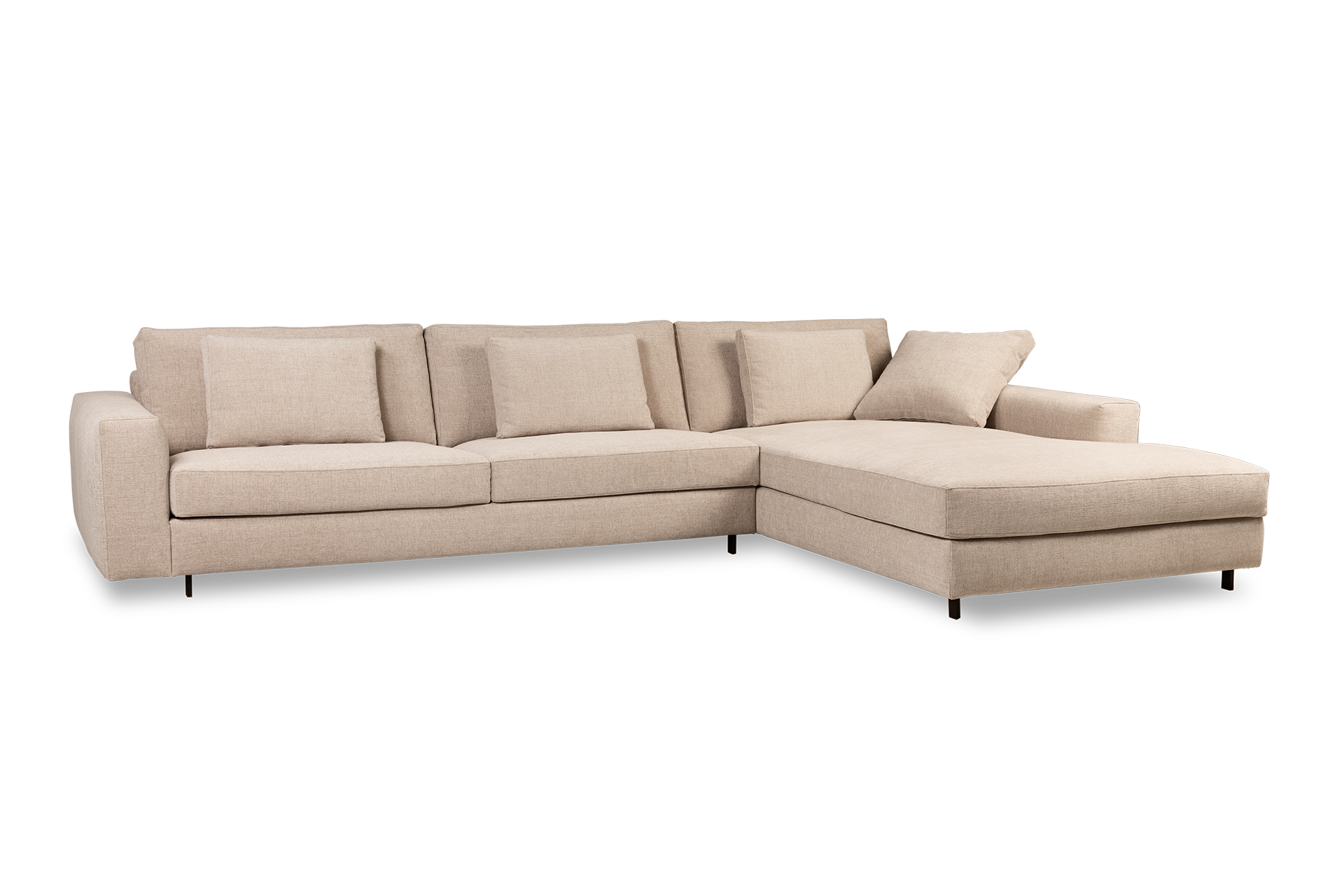 LOWLAND LOUNGEBANK MET DIEPE ZIT VOORAANZICHT