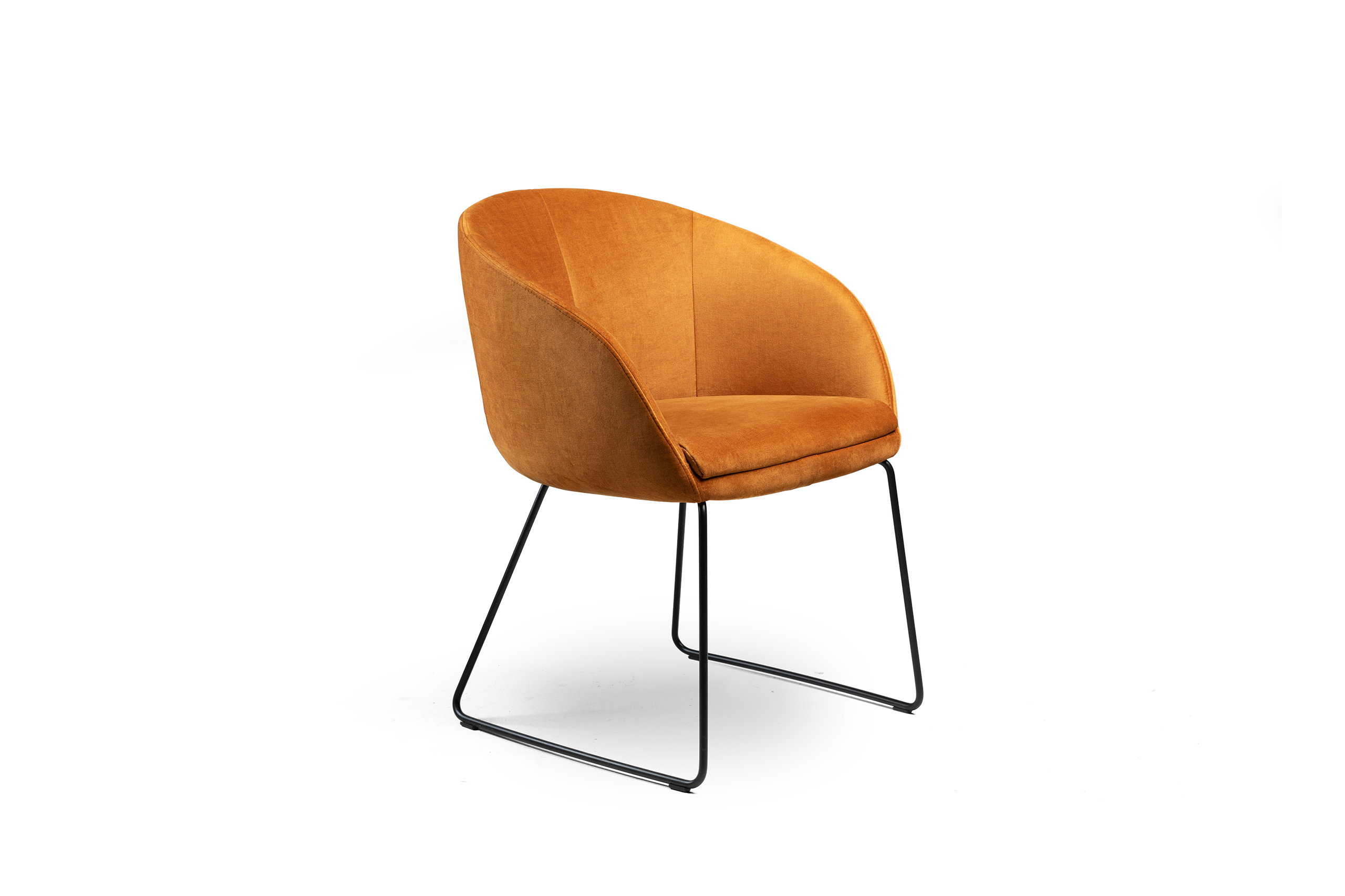 JIVE EETKAMERSTOEL MET SLEDEPOOT