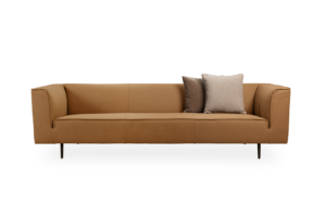 DANTE ZITBANK LEER VOORAANZICHT