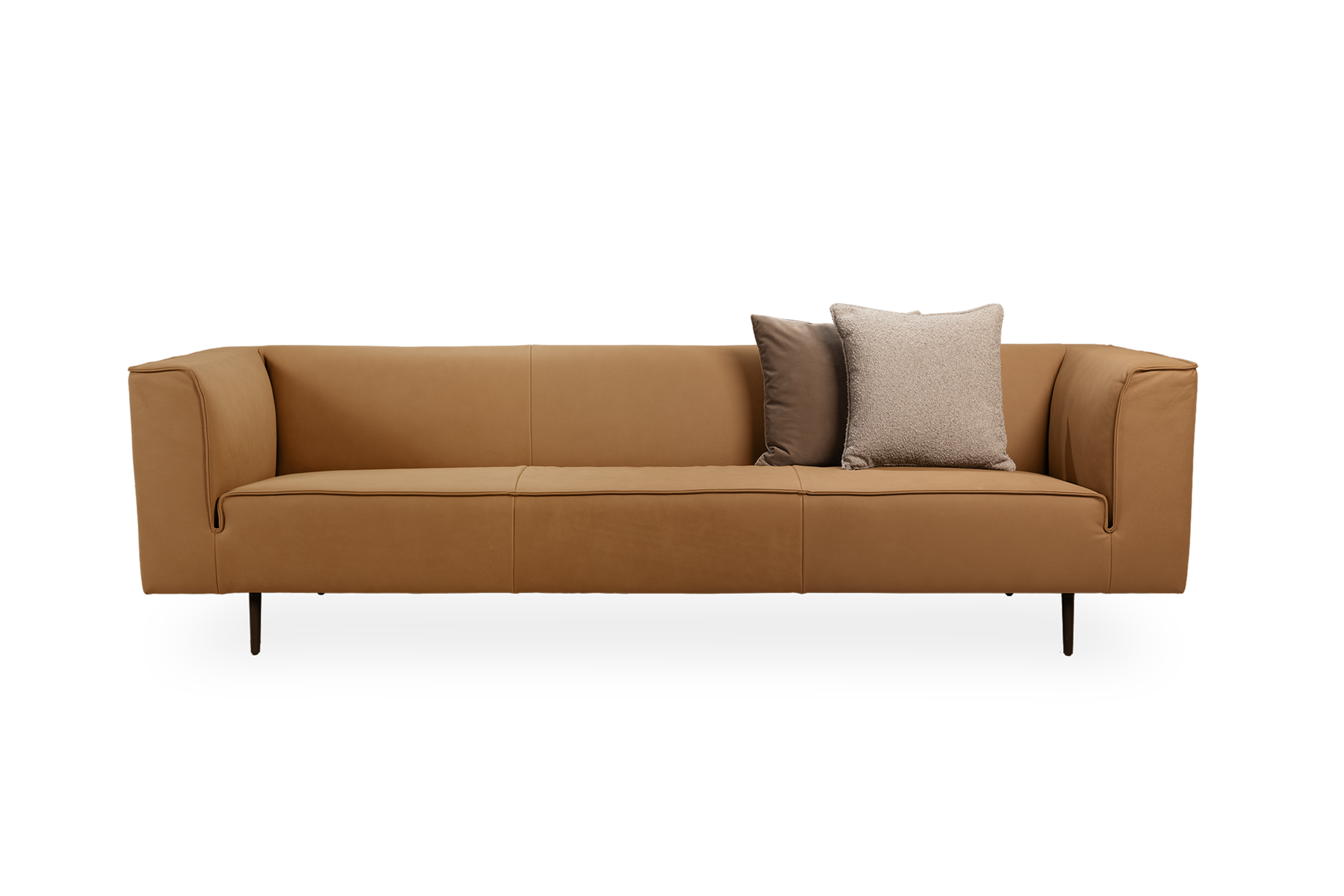 DANTE ZITBANK LEER VOORAANZICHT